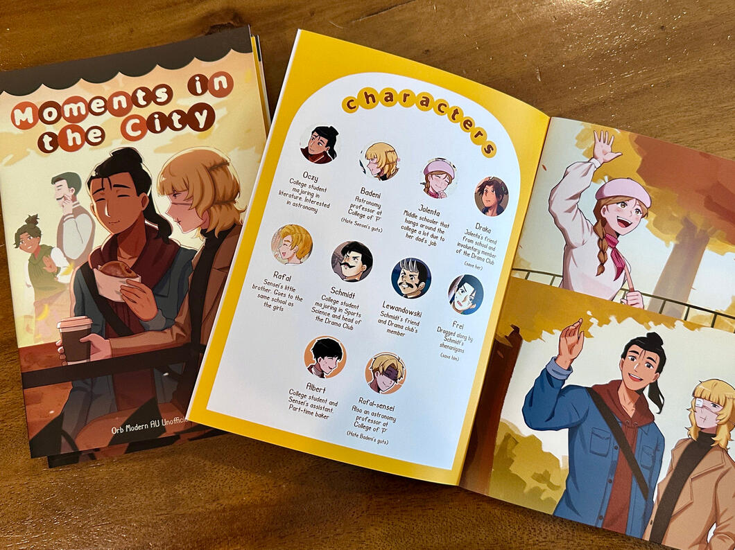 "Moments in the City" Orb Fanbook