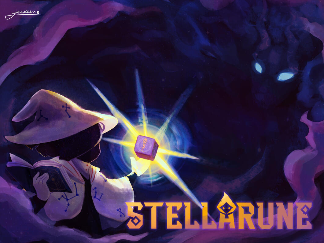 "Stellarune" Game Key Art