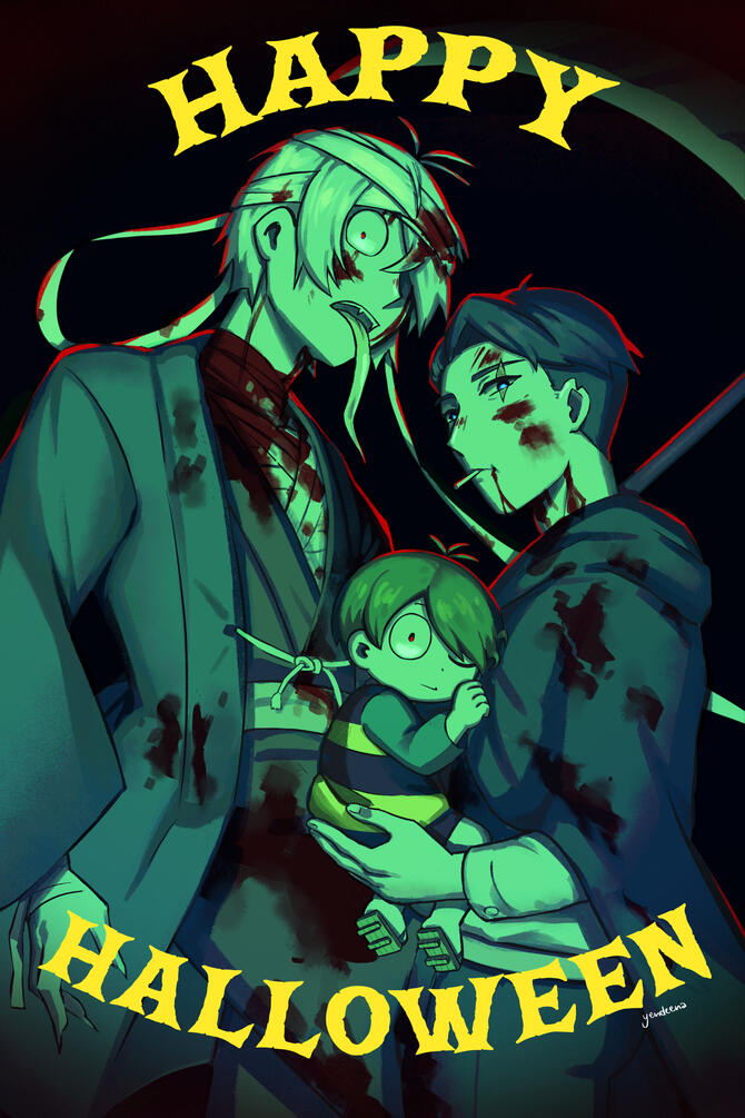 Fanart - Gegege Halloween 2025